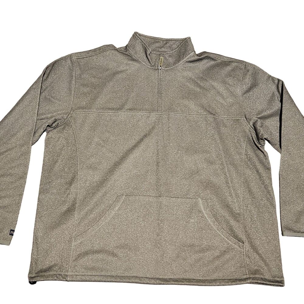 Jansport Women's Gray Long Sleeve 1/4 Zip Pullover Jacket Size 2XL